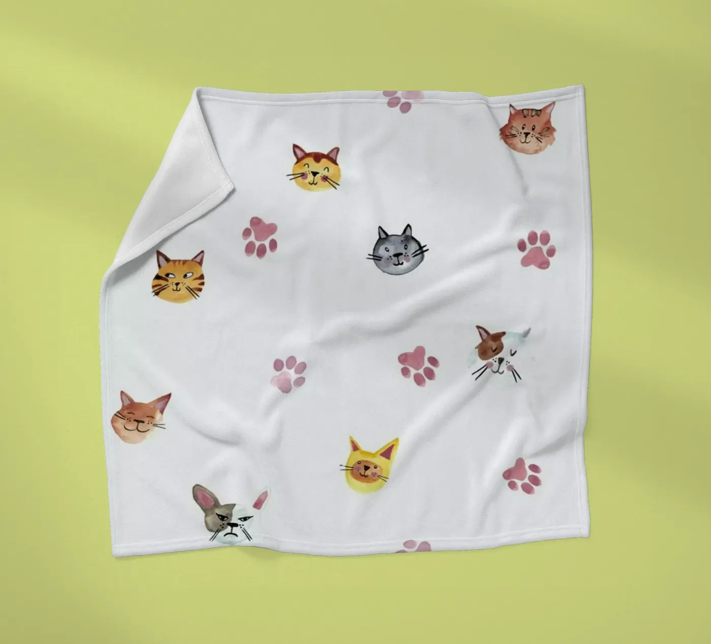 Cats Fleecedecke von Sabrina Ziegenhorn