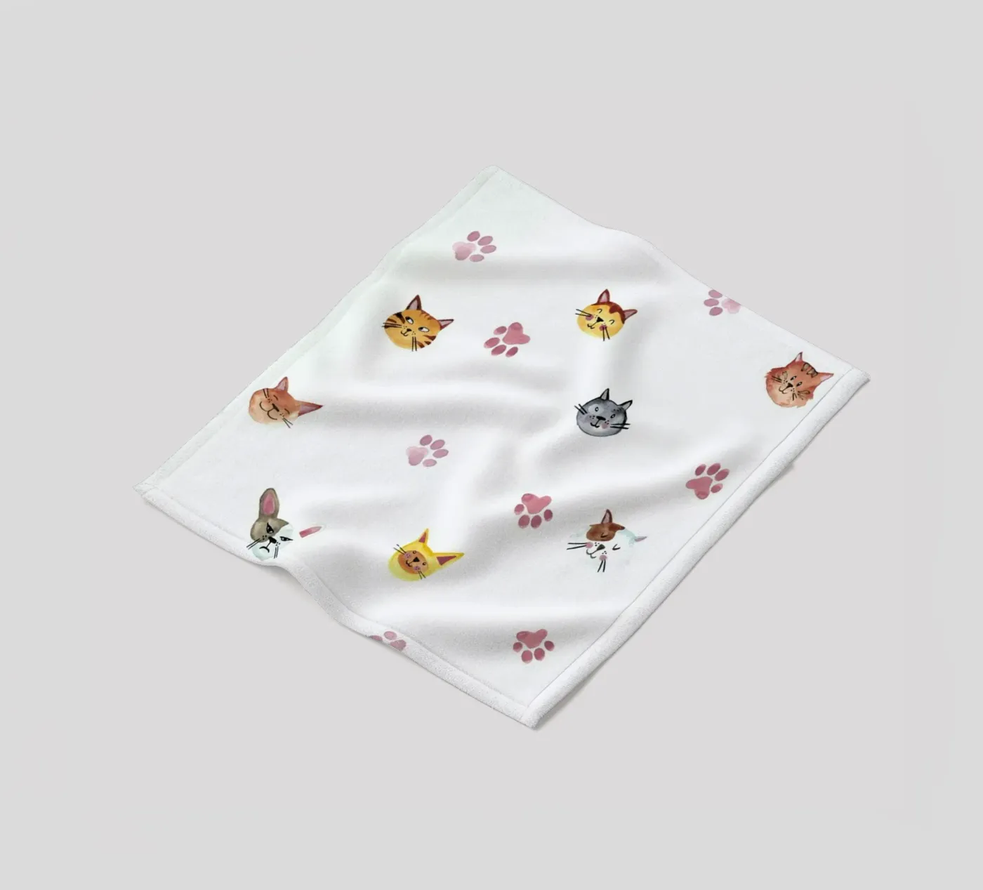 Cats Fleecedecke von Sabrina Ziegenhorn