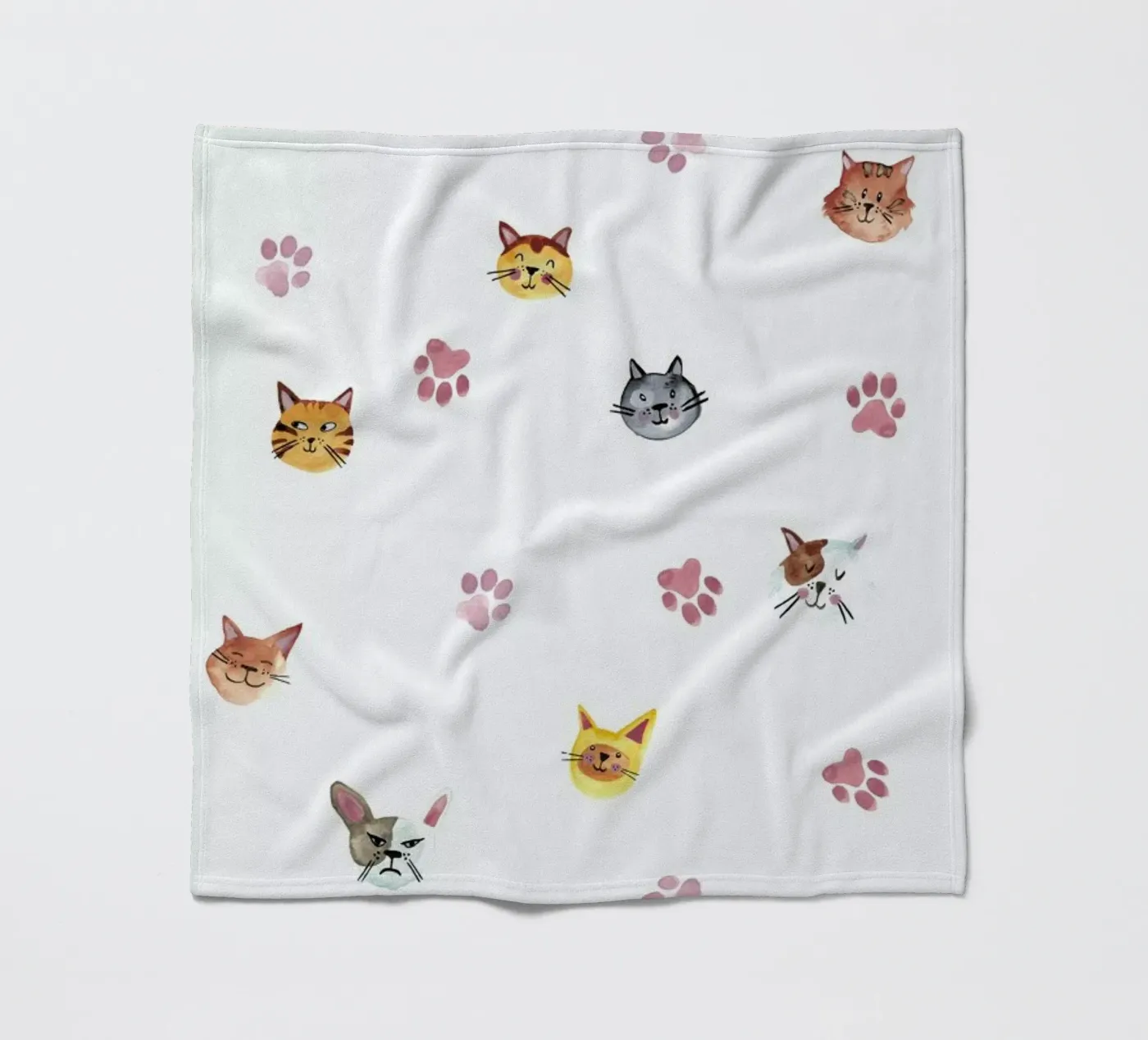 Cats Fleecedecke von Sabrina Ziegenhorn