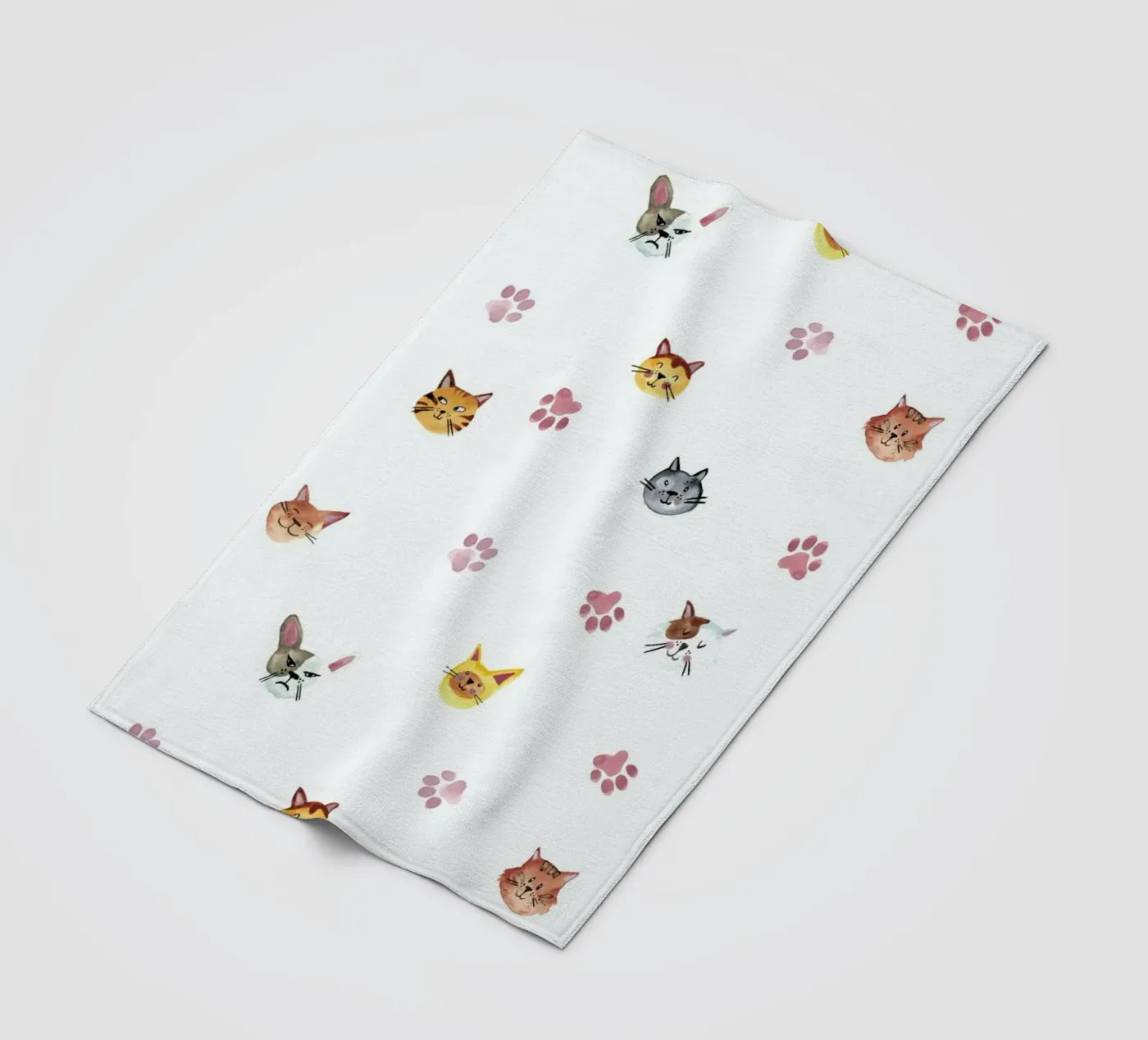 Cats Fleecedecke von Sabrina Ziegenhorn