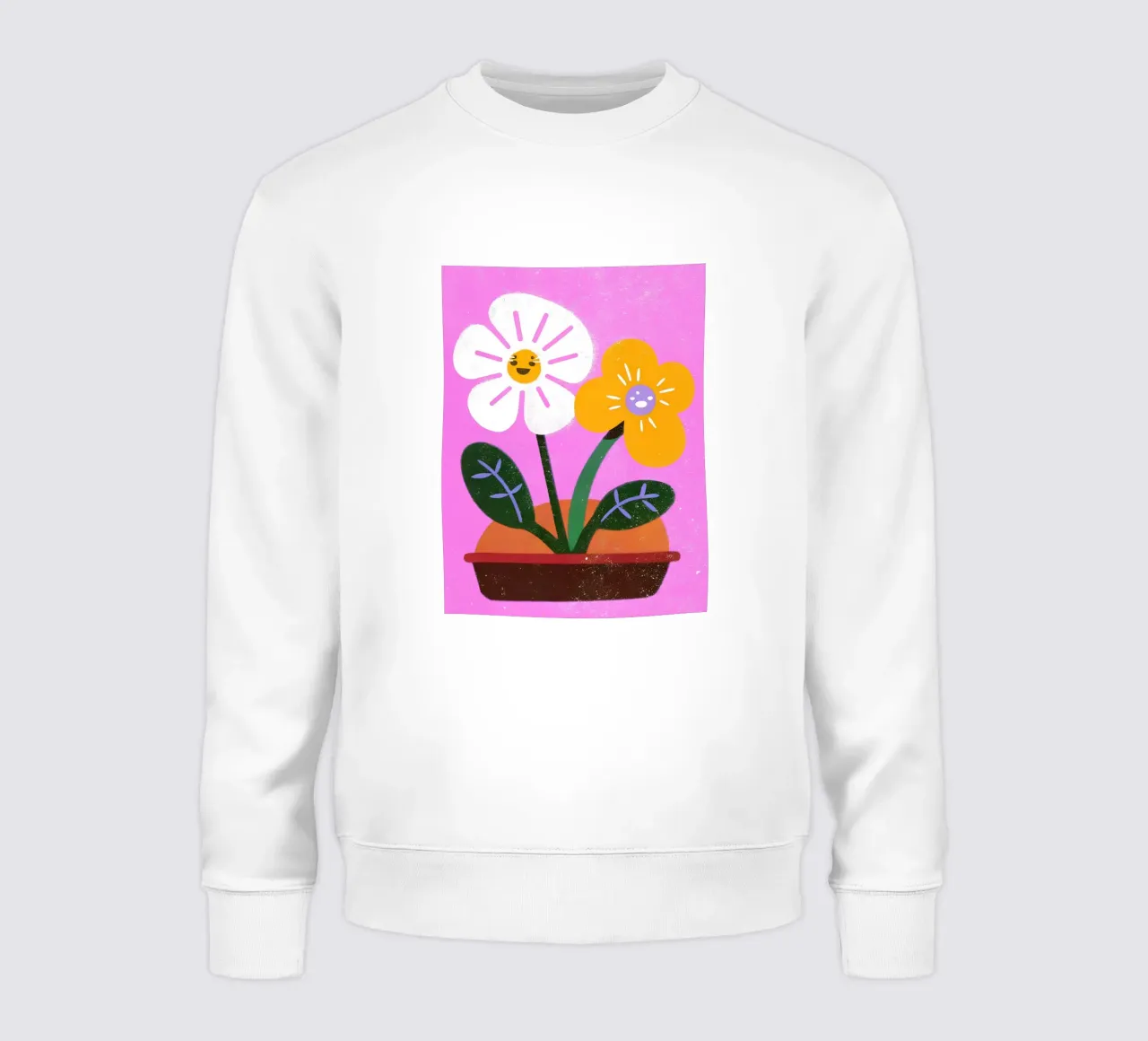 Fiori retrò pop felpa da THE LATEST SHOP