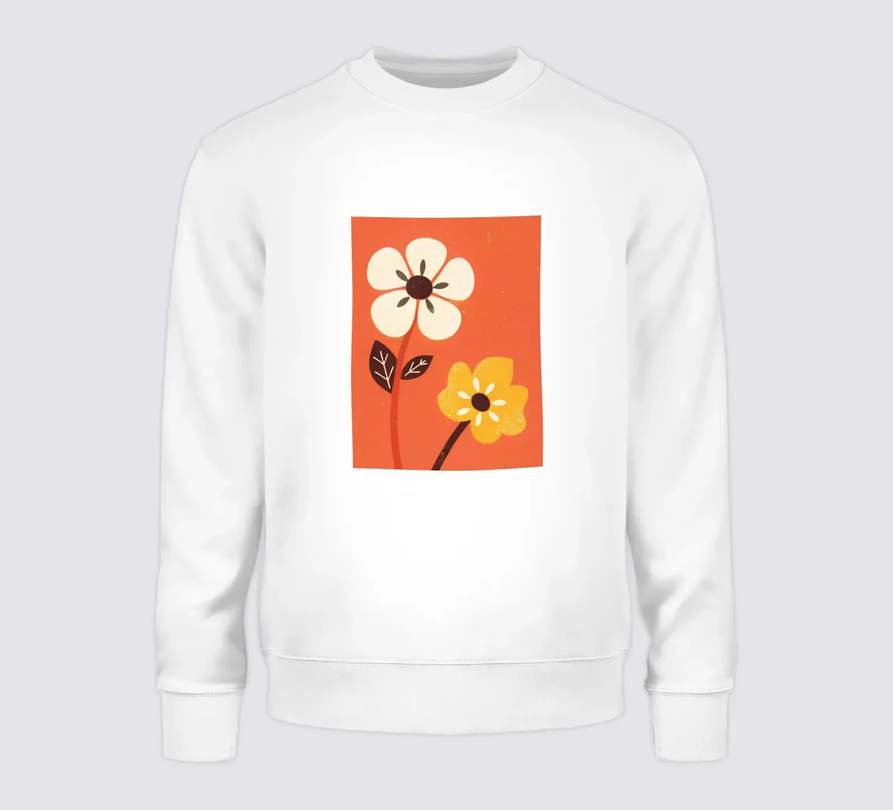 Fiori retrò pop felpa da THE LATEST SHOP