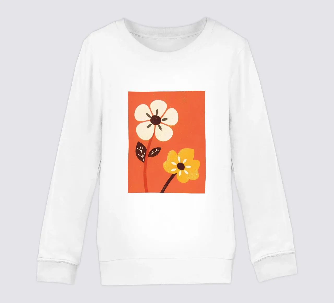 Fiori retrò pop felpa bambino da THE LATEST SHOP
