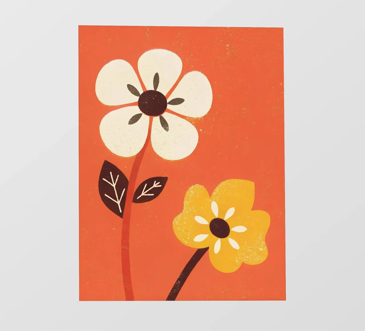Fiori retrò pop telo in pvc da THE LATEST SHOP