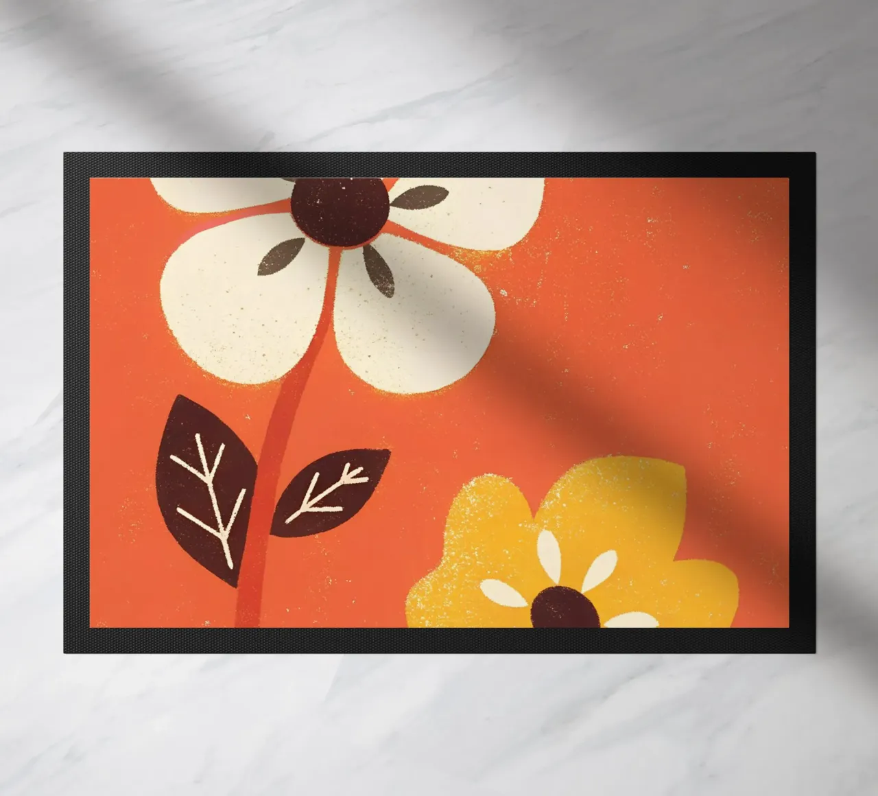 Fiori retrò pop zerbino da THE LATEST SHOP
