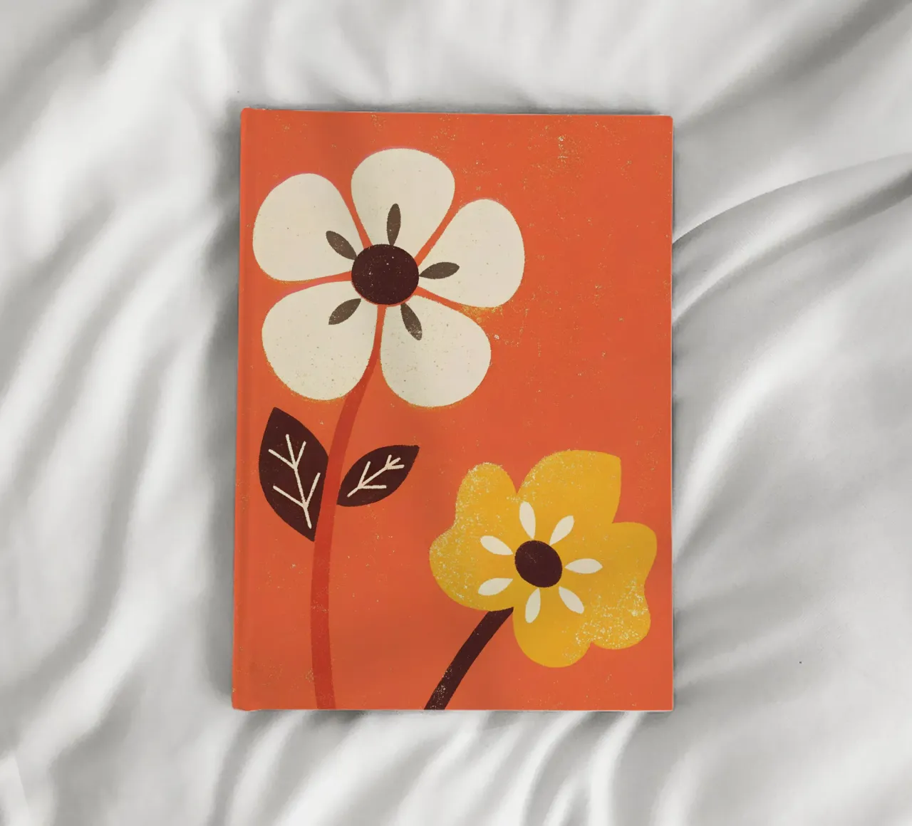 Retro Pop Flowers notebook by THE LATEST SHOP