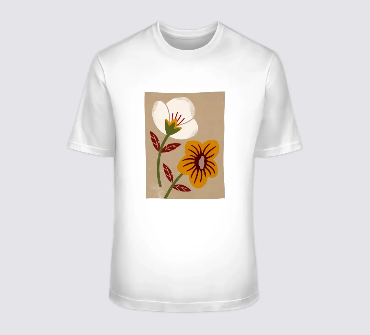 Fiori retrò pop t-shirt da THE LATEST SHOP