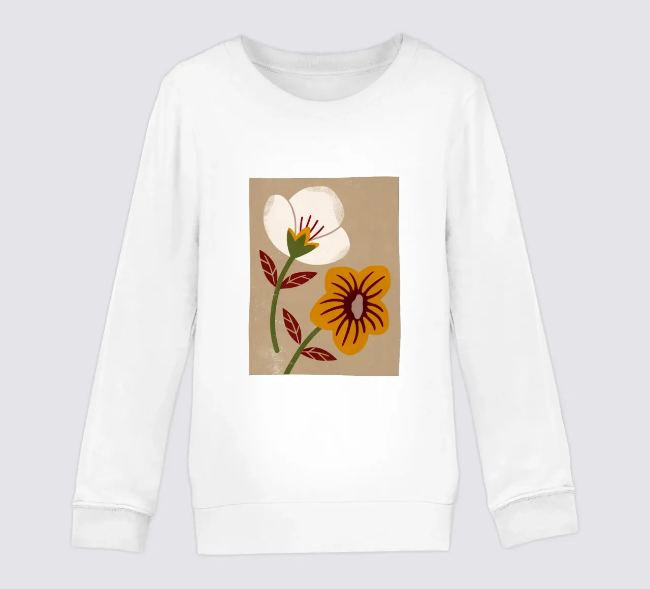Fiori retrò pop felpa bambino da THE LATEST SHOP
