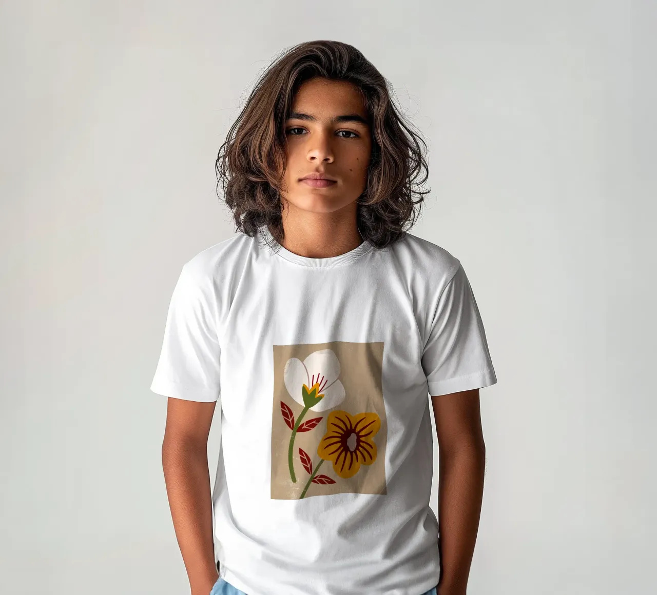 Fiori retrò pop t-shirt bambini da THE LATEST SHOP