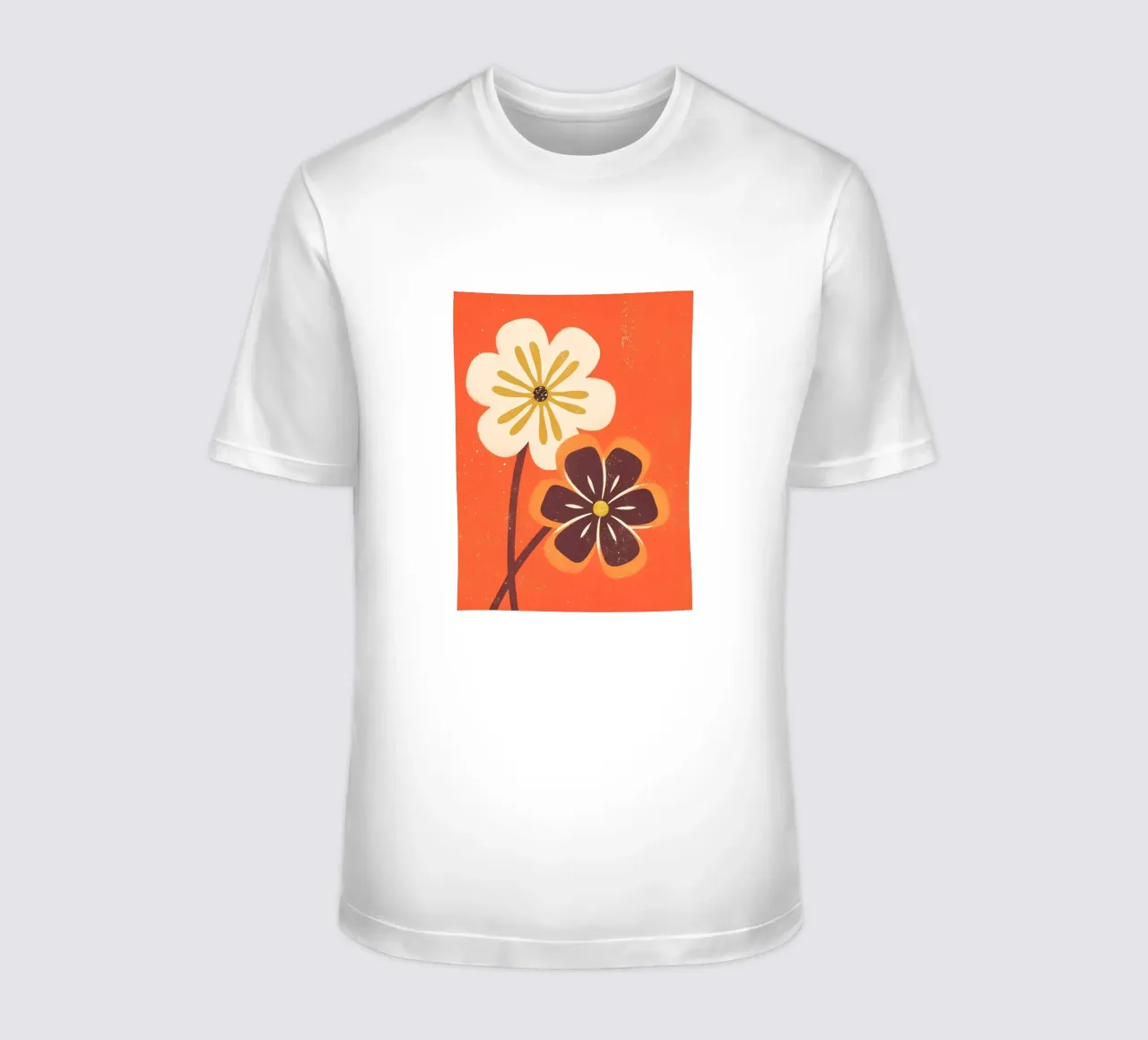 Fiori retrò pop t-shirt da THE LATEST SHOP