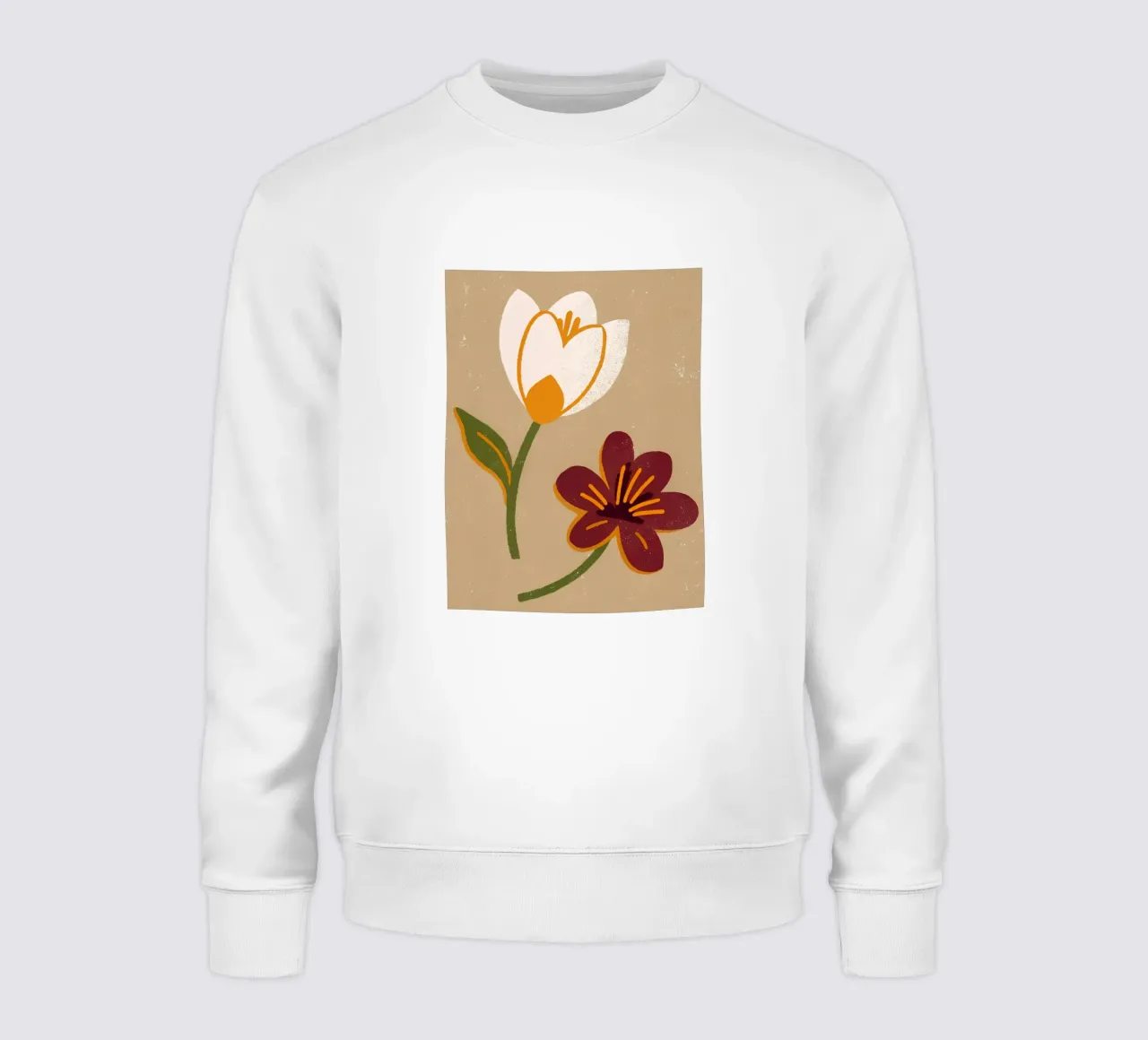 Fiori retrò pop felpa da THE LATEST SHOP