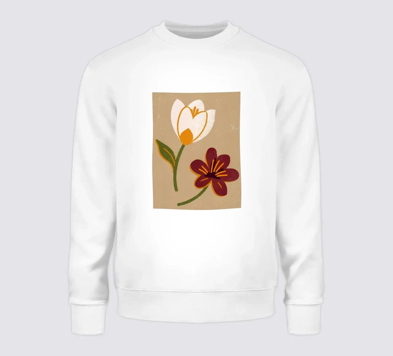 Fiori retrò pop felpa da THE LATEST SHOP