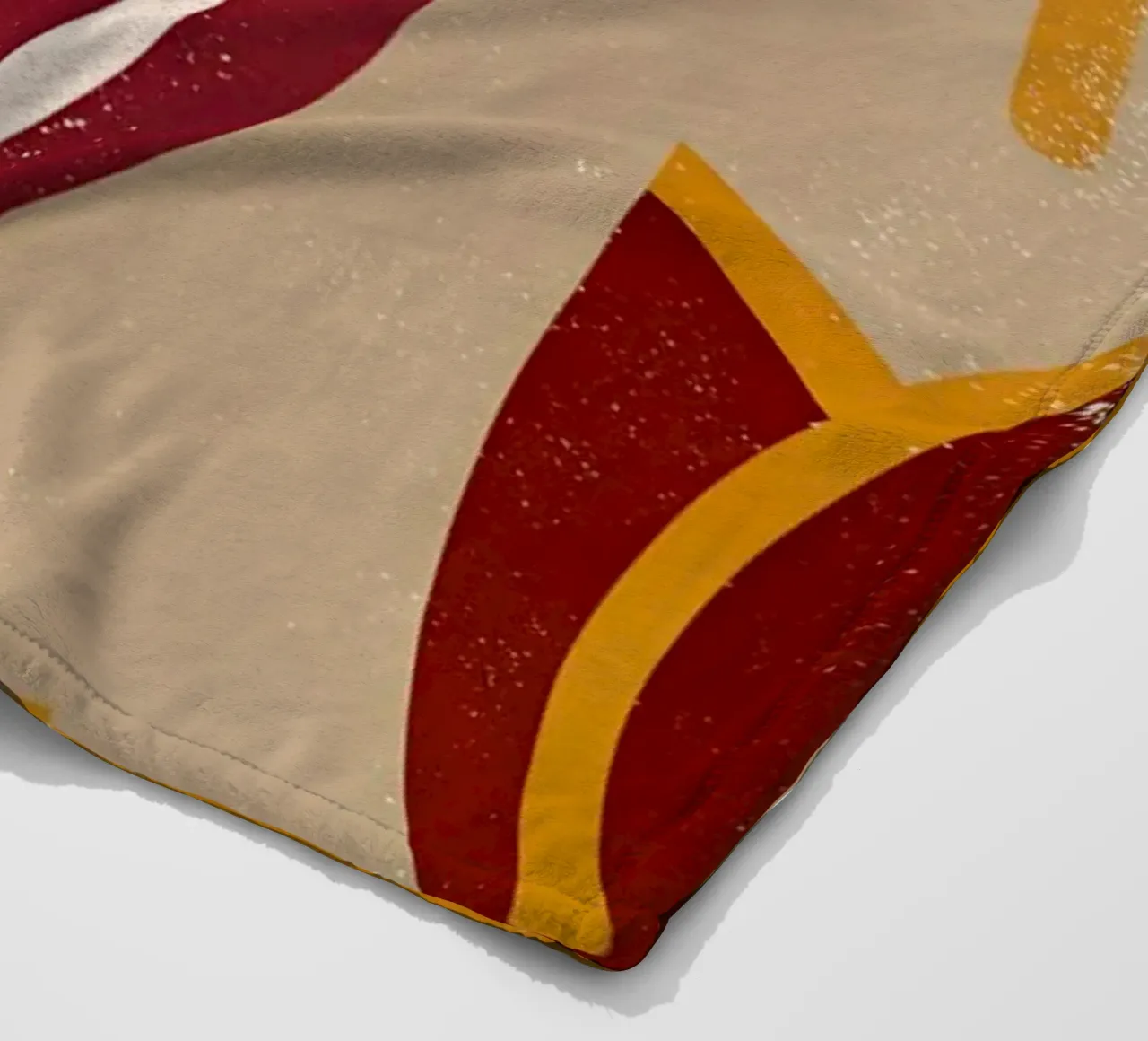 Fiori e sole Retro Pop coperta in pile da THE LATEST SHOP