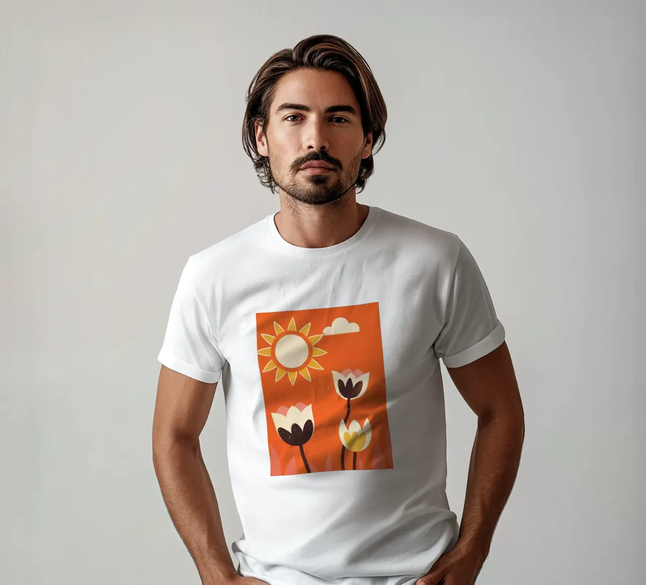 Fiori retrò pop t-shirt da THE LATEST SHOP