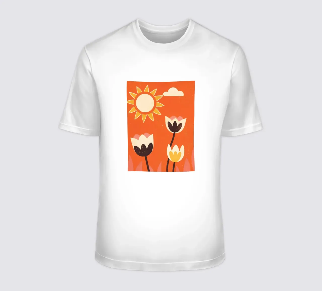 Fiori retrò pop t-shirt da THE LATEST SHOP