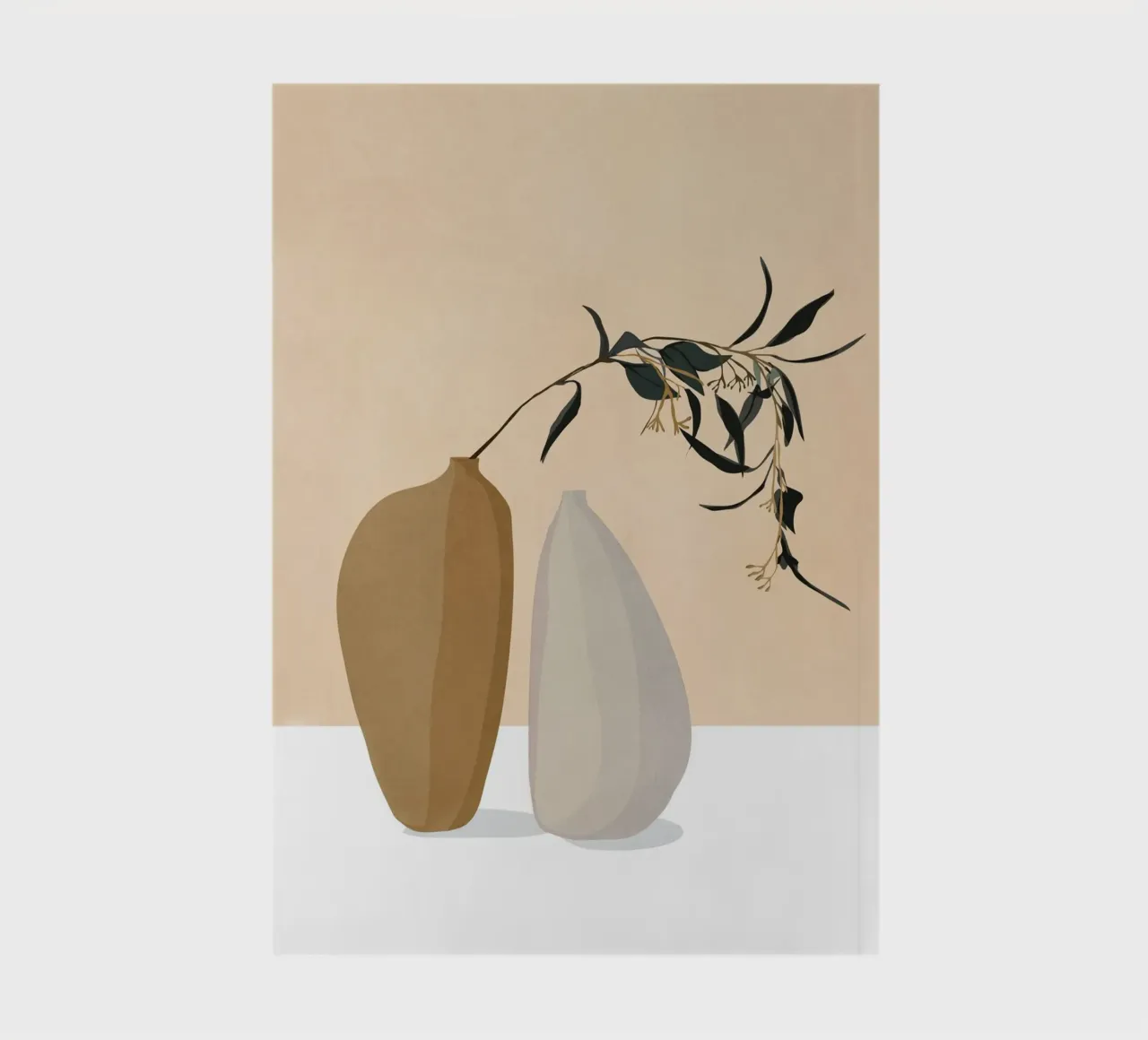 Couple Of Vases notebook by cityart
