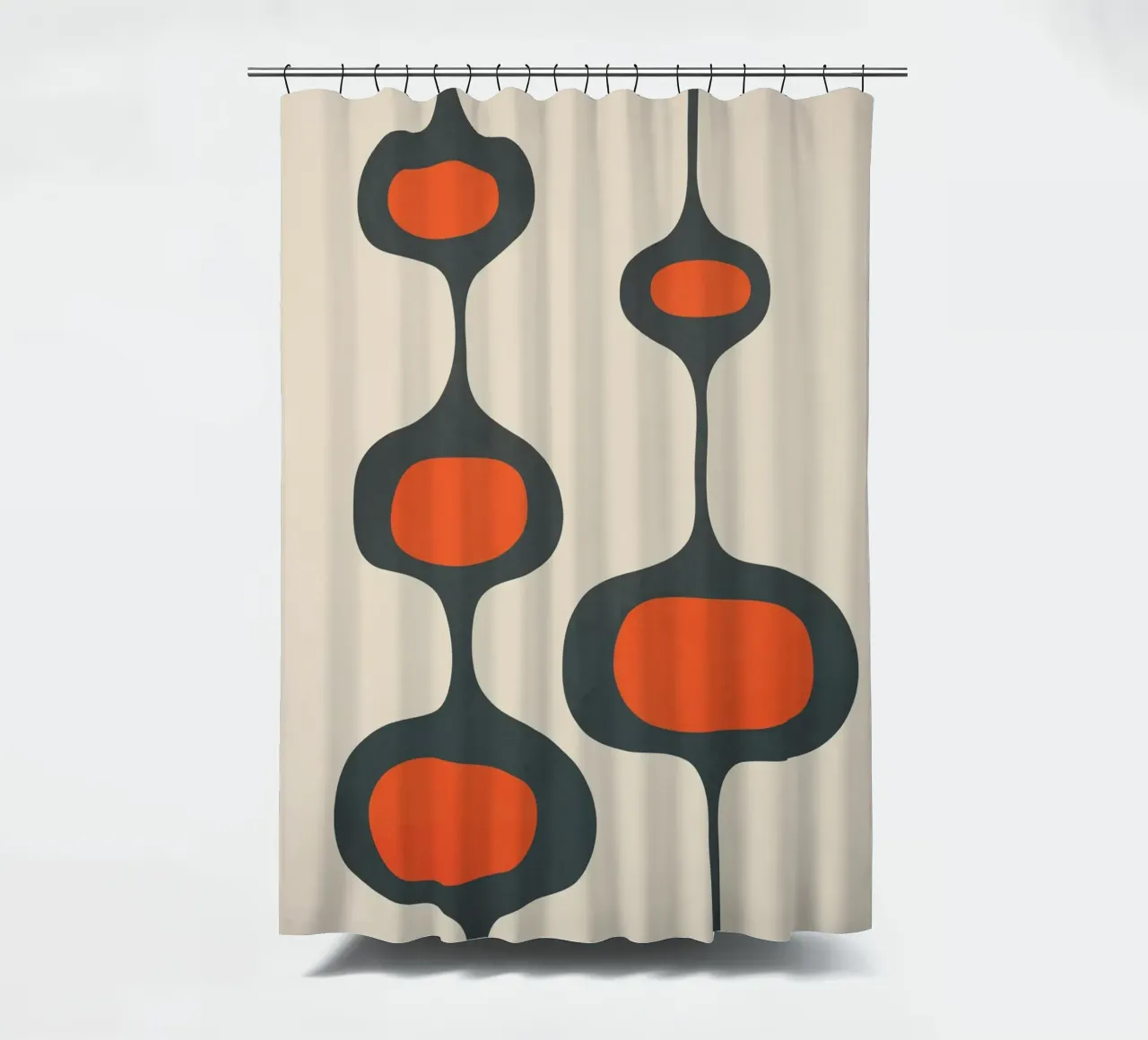 Mid-Century Modern Abstract Art 2 tenda da doccia da cityart