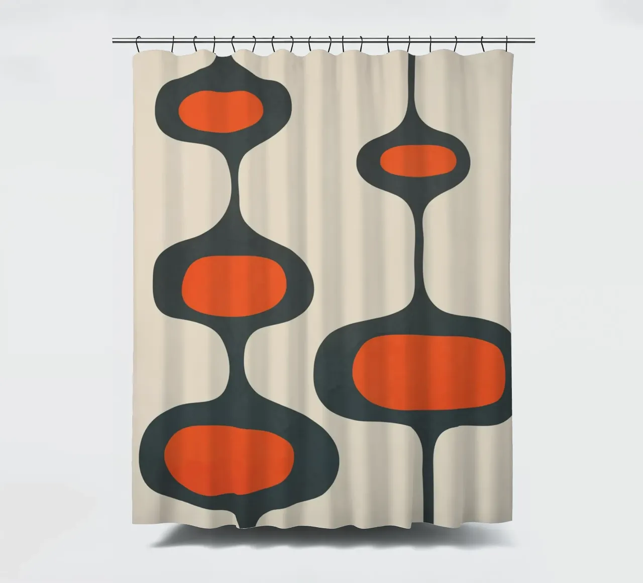 Mid-Century Modern Abstract Art 2 tenda da doccia da cityart