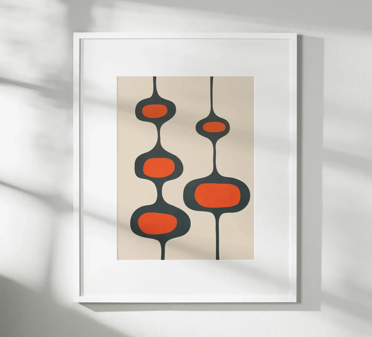 Mid-Century Modern Abstract Art 2 poster da cityart