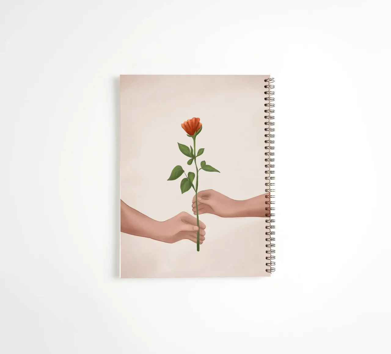 A Rose for You spiral notebook by cityart