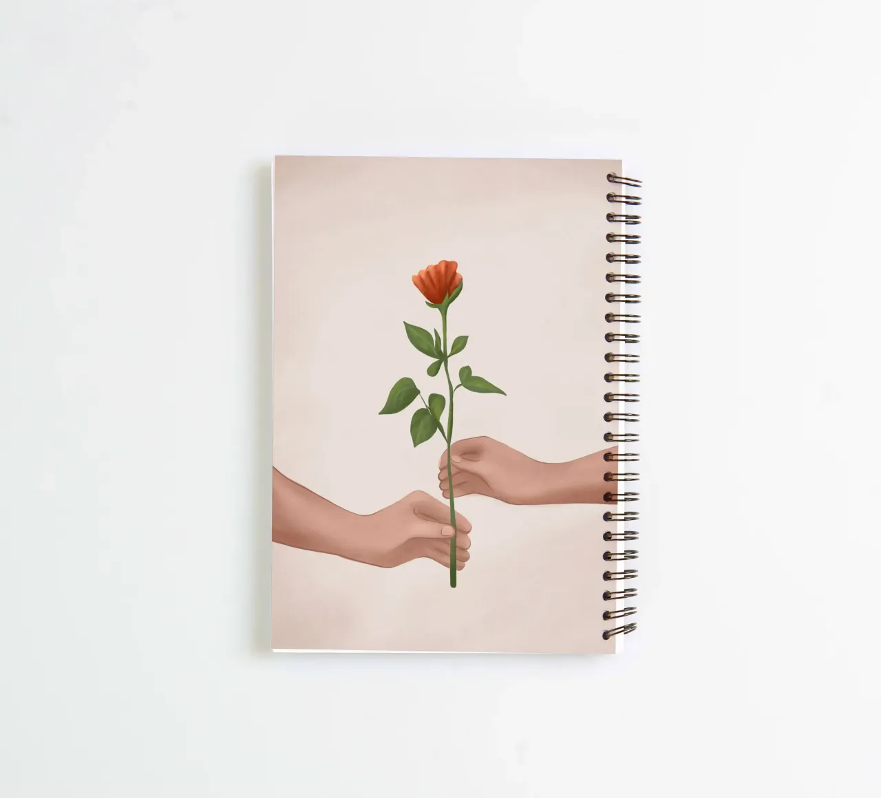 A Rose for You spiral notebook by cityart