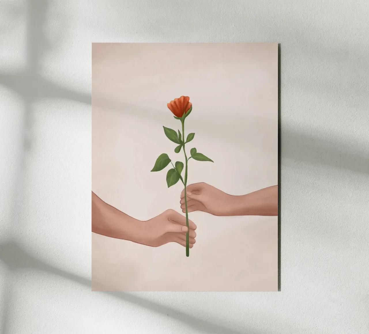 A Rose for You alluminio dibond da cityart