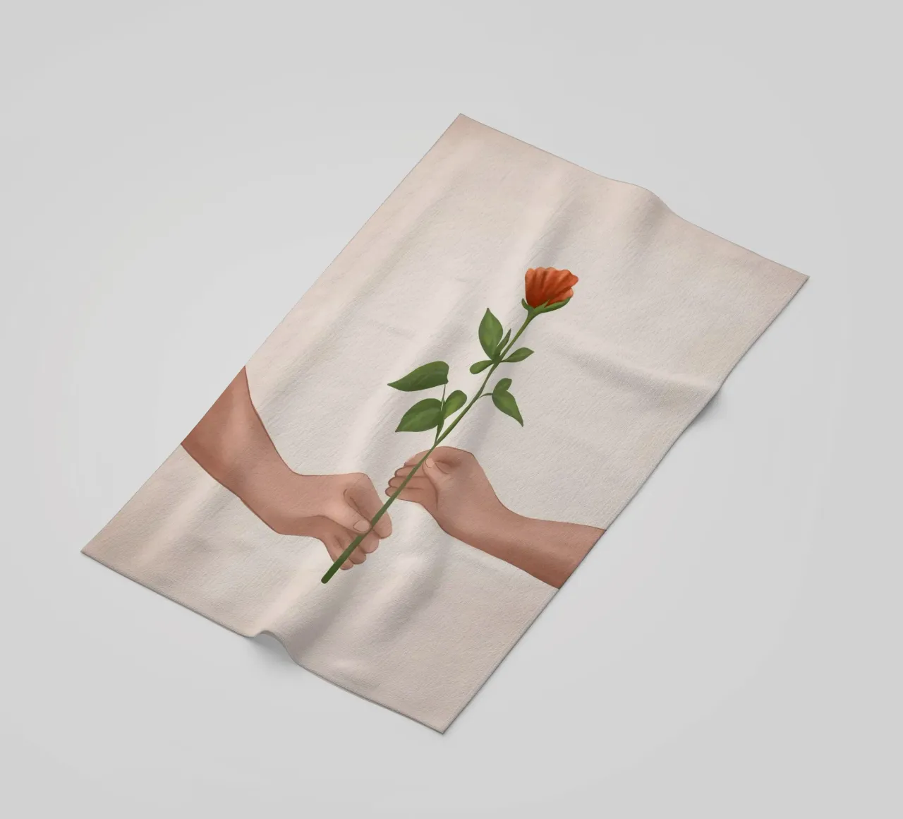 A Rose for You telo mare da cityart
