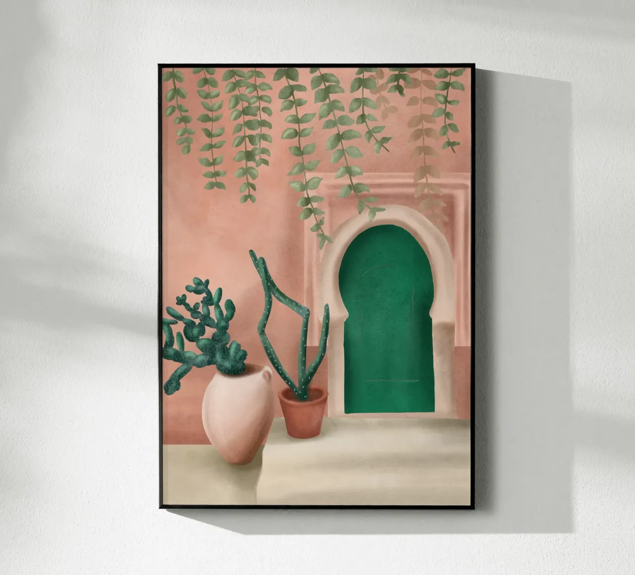 Green Door plexiglass da cityart