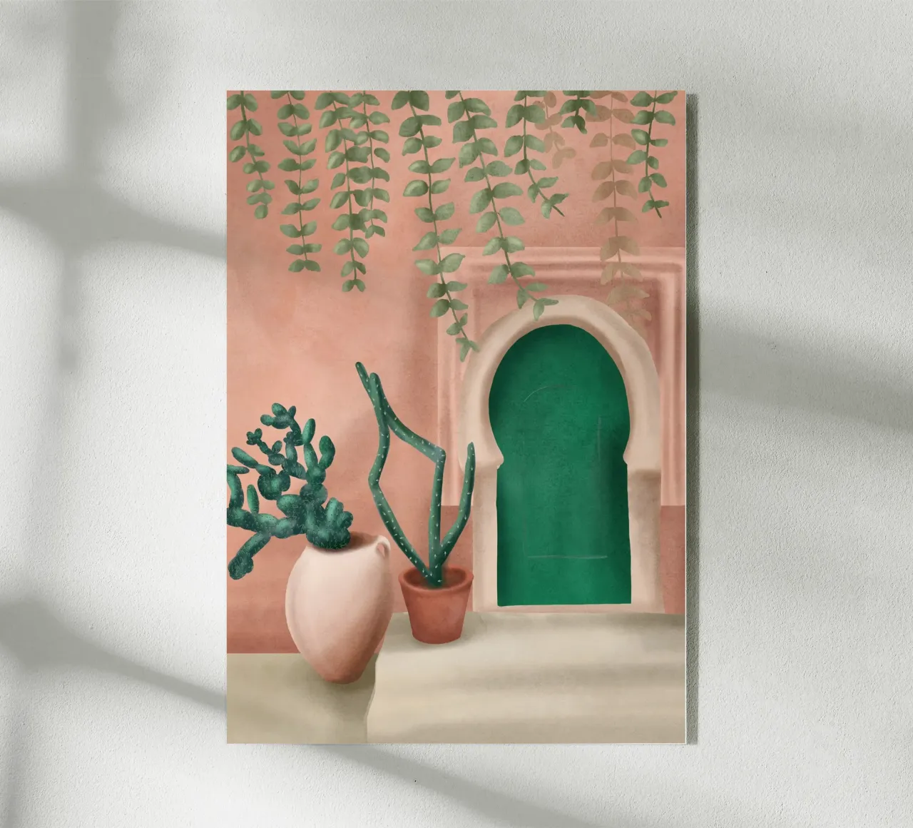 Green Door plexiglass da cityart