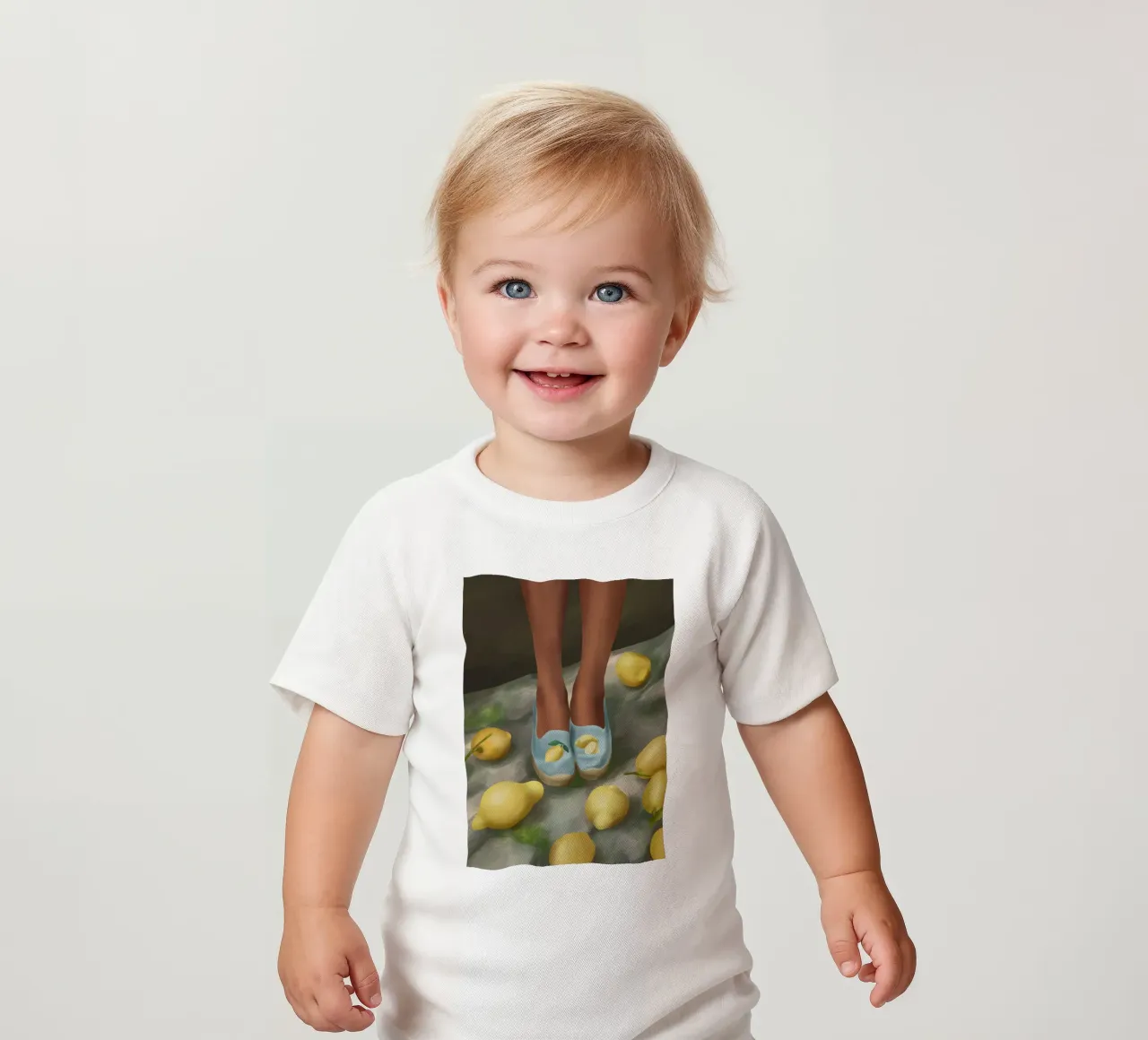 Lemon Steps maglietta neonato da cityart