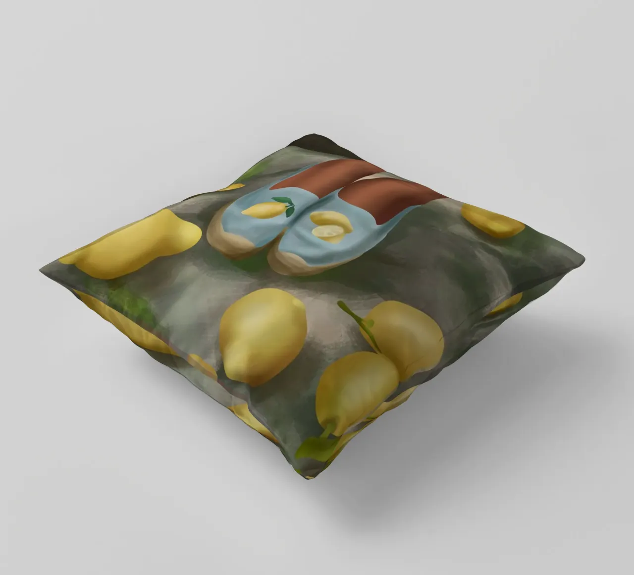 Lemon Steps cuscino da cityart