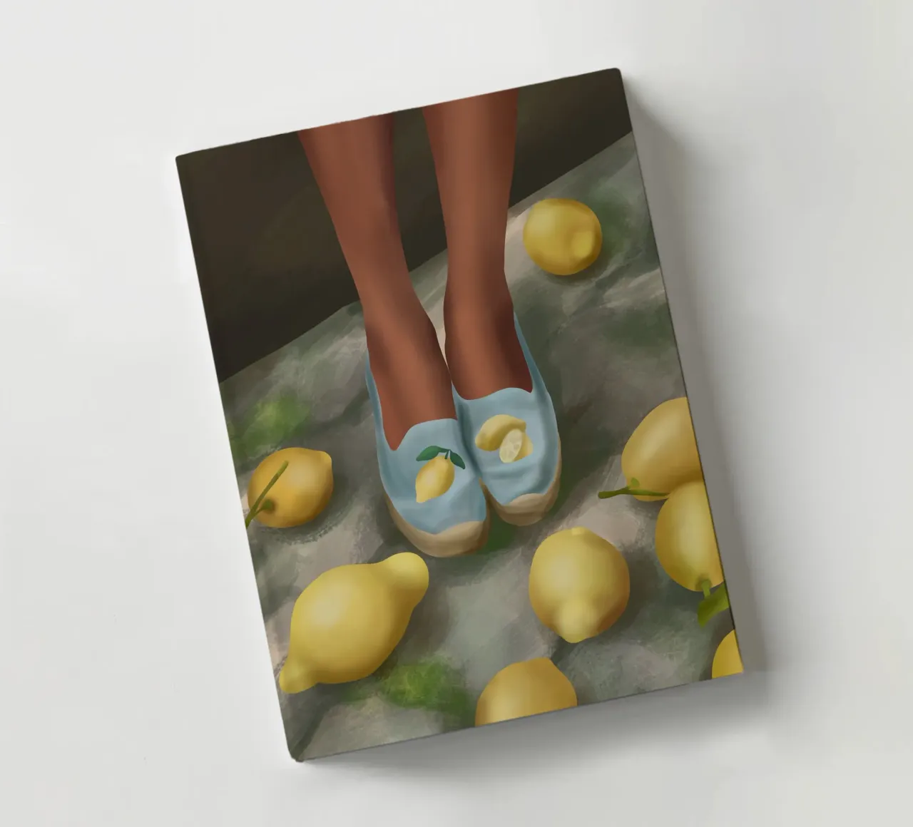 Lemon Steps notebook by cityart