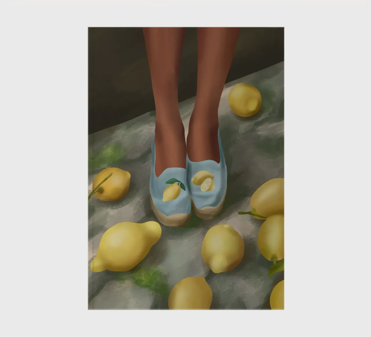 Lemon Steps notebook by cityart