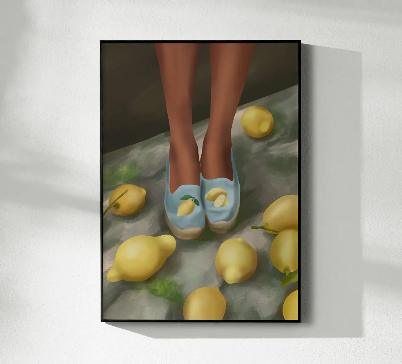 Lemon Steps plexiglass da cityart