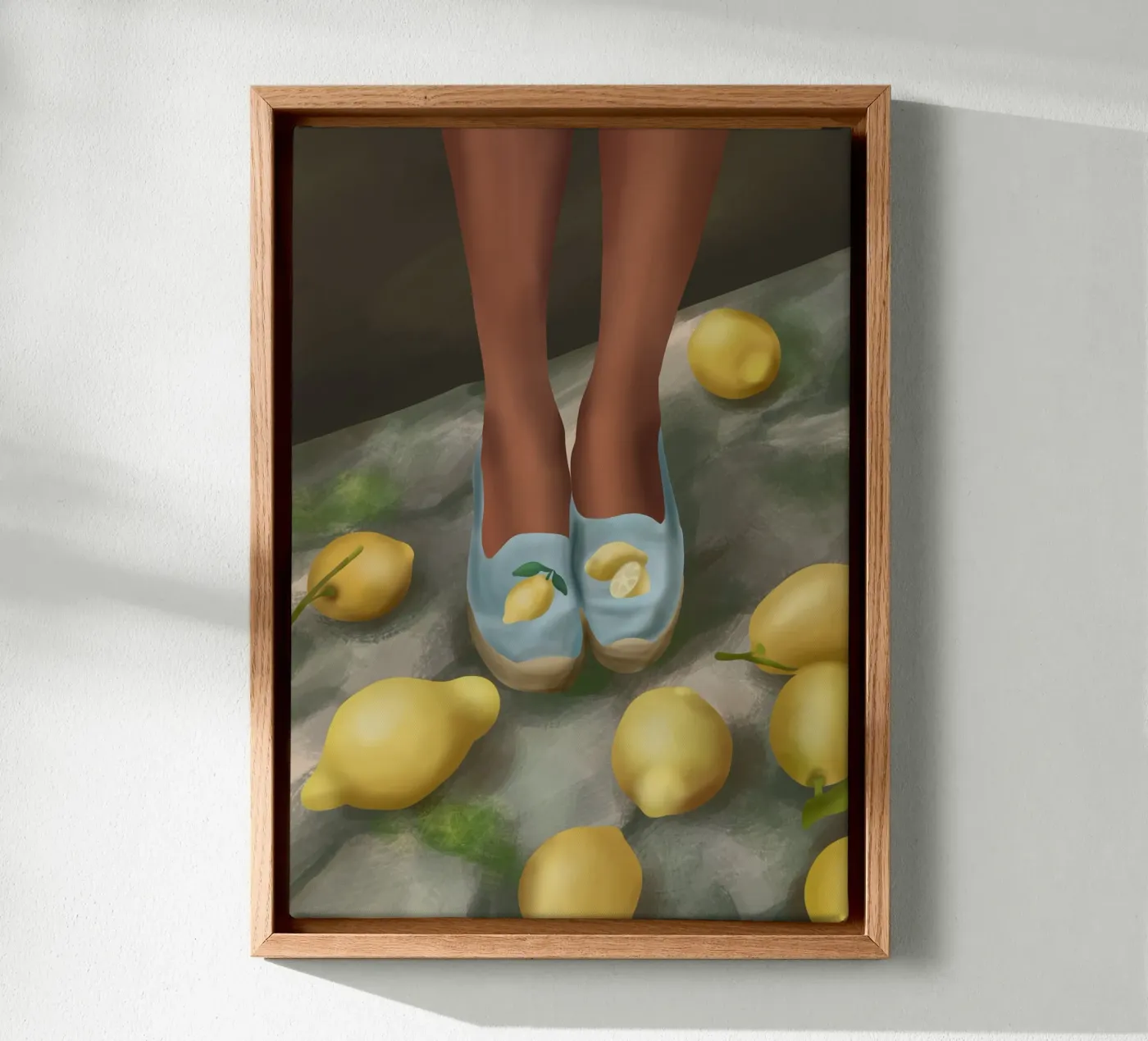 Lemon Steps tela da cityart