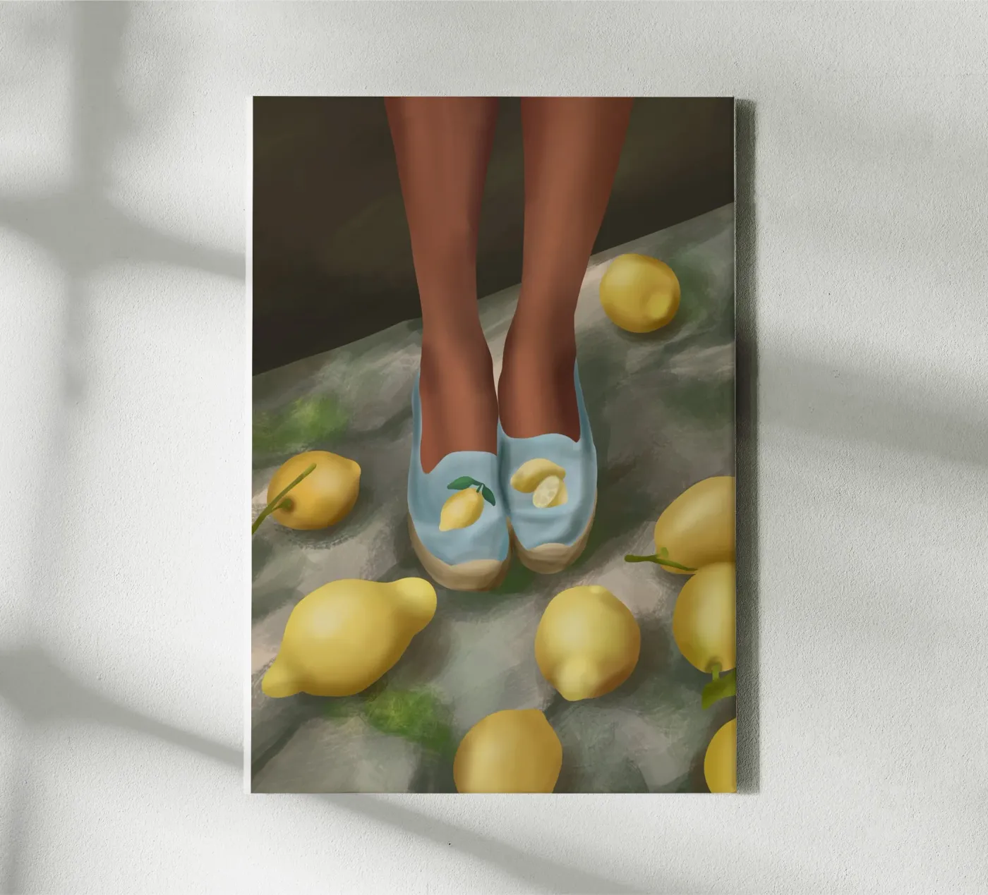 Lemon Steps tela da cityart