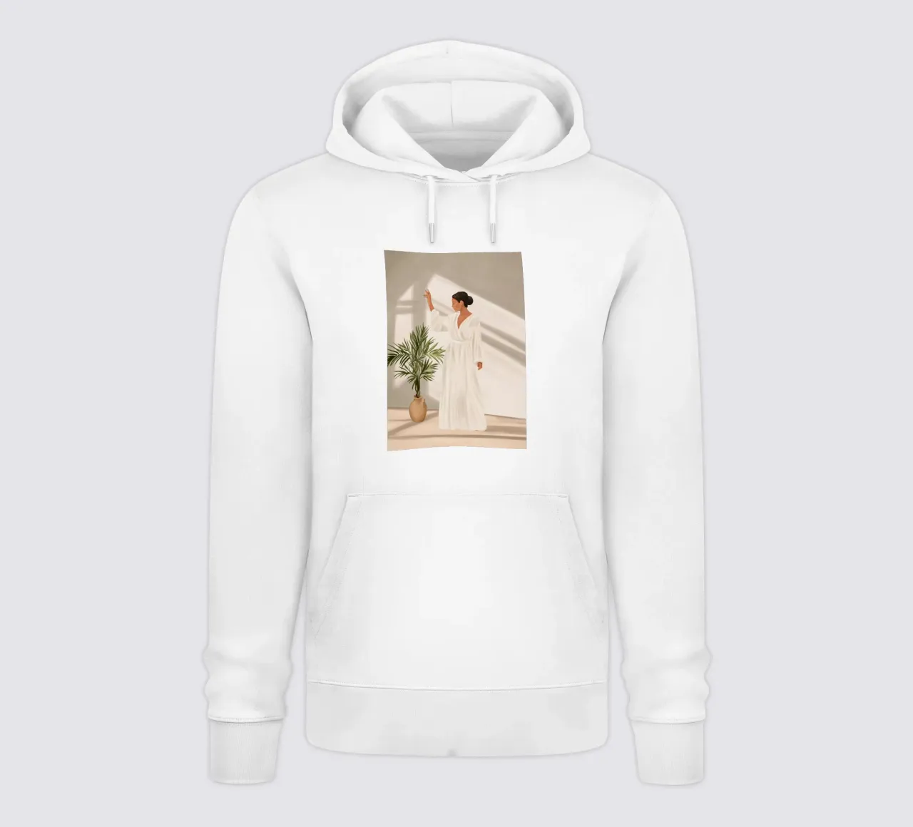 Opened Window felpa con cappuccio da cityart