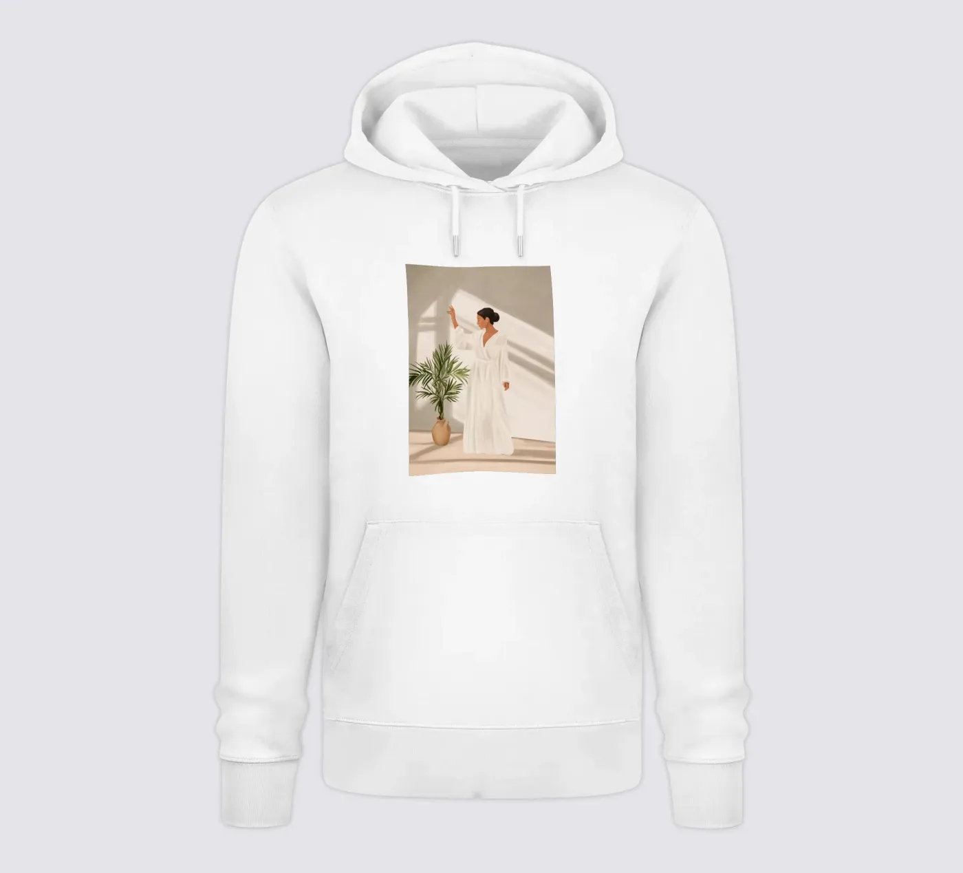 Opened Window felpa con cappuccio da cityart