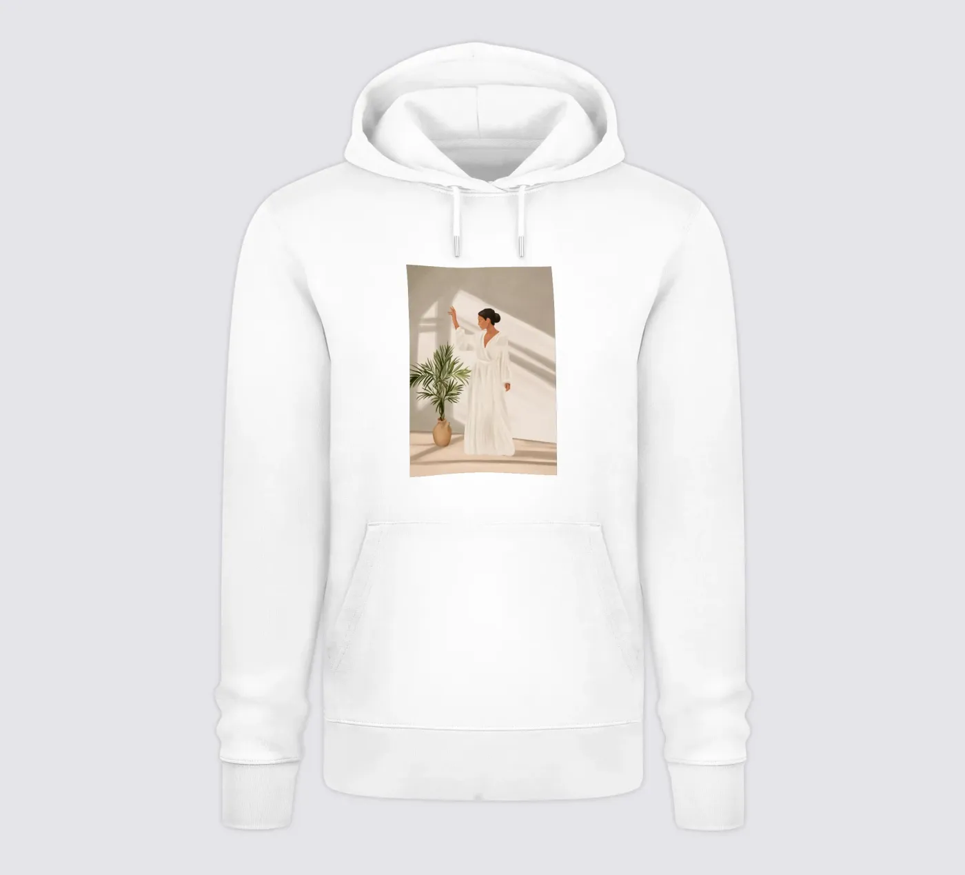 Opened Window felpa con cappuccio da cityart