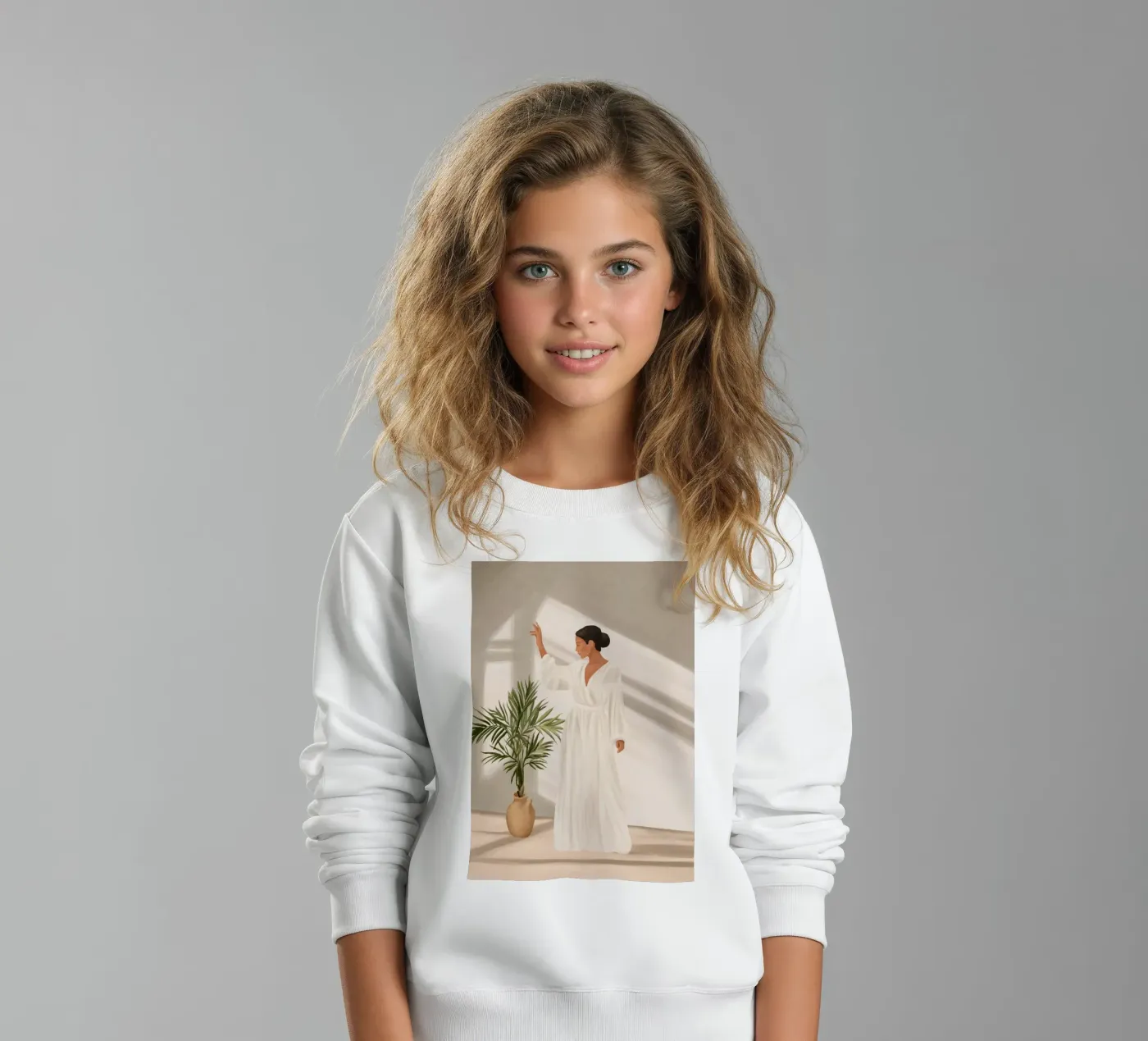 Opened Window kinder sweatshirt van cityart