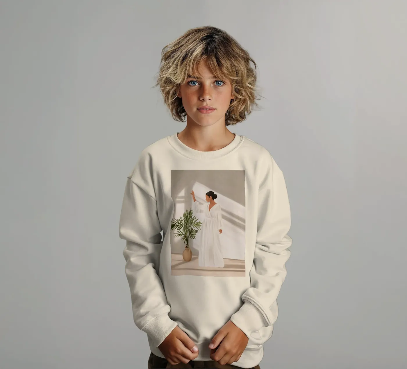Opened Window kinder sweatshirt van cityart