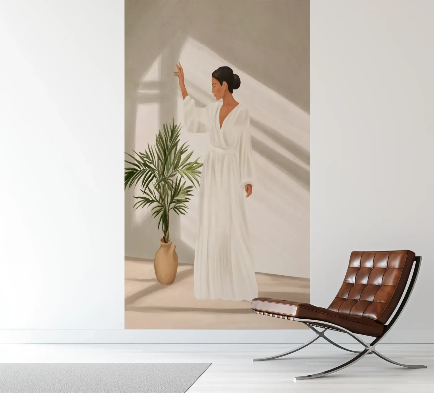 Opened Window fotobehang van cityart