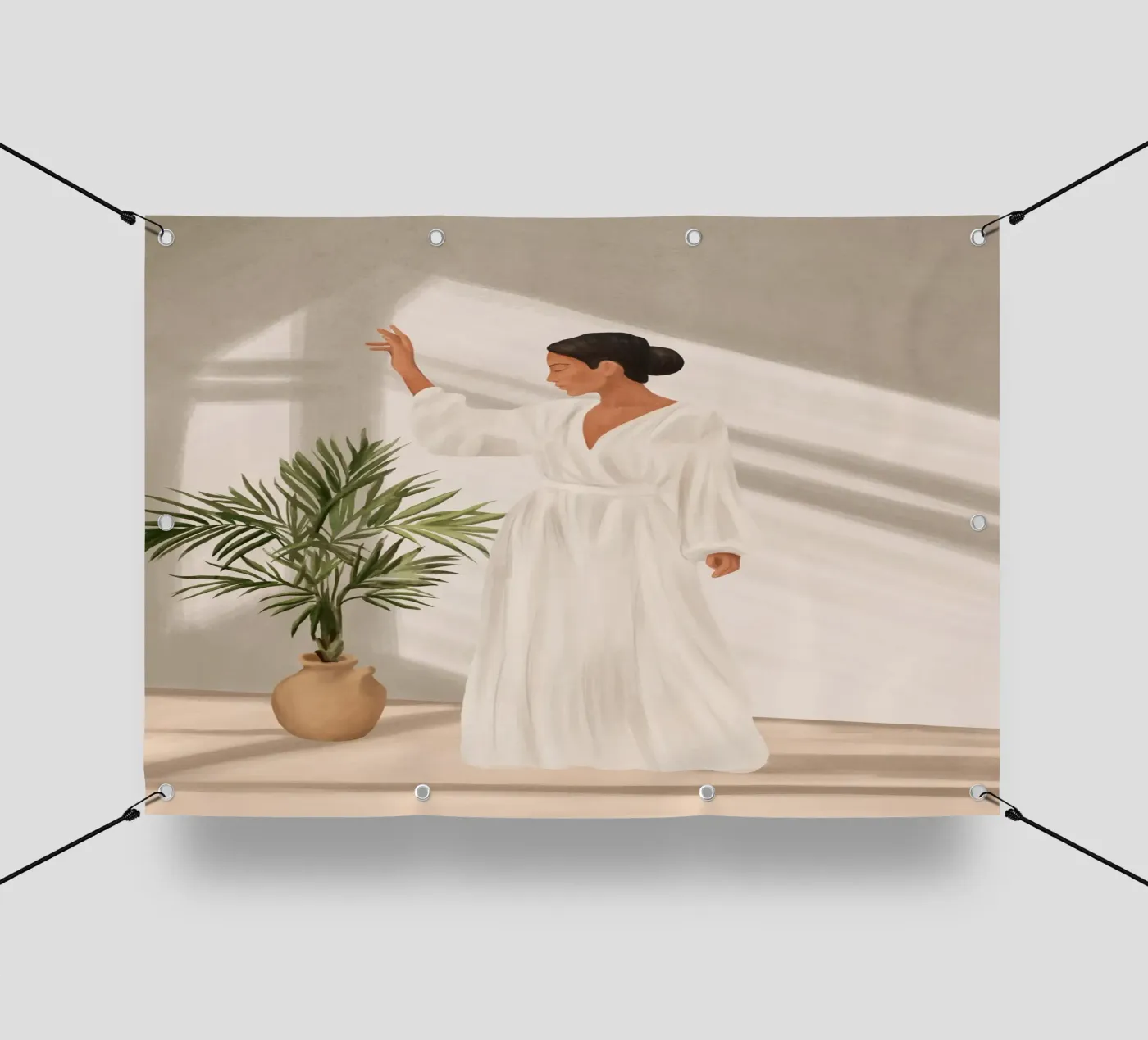 Opened Window bâche pvc de cityart