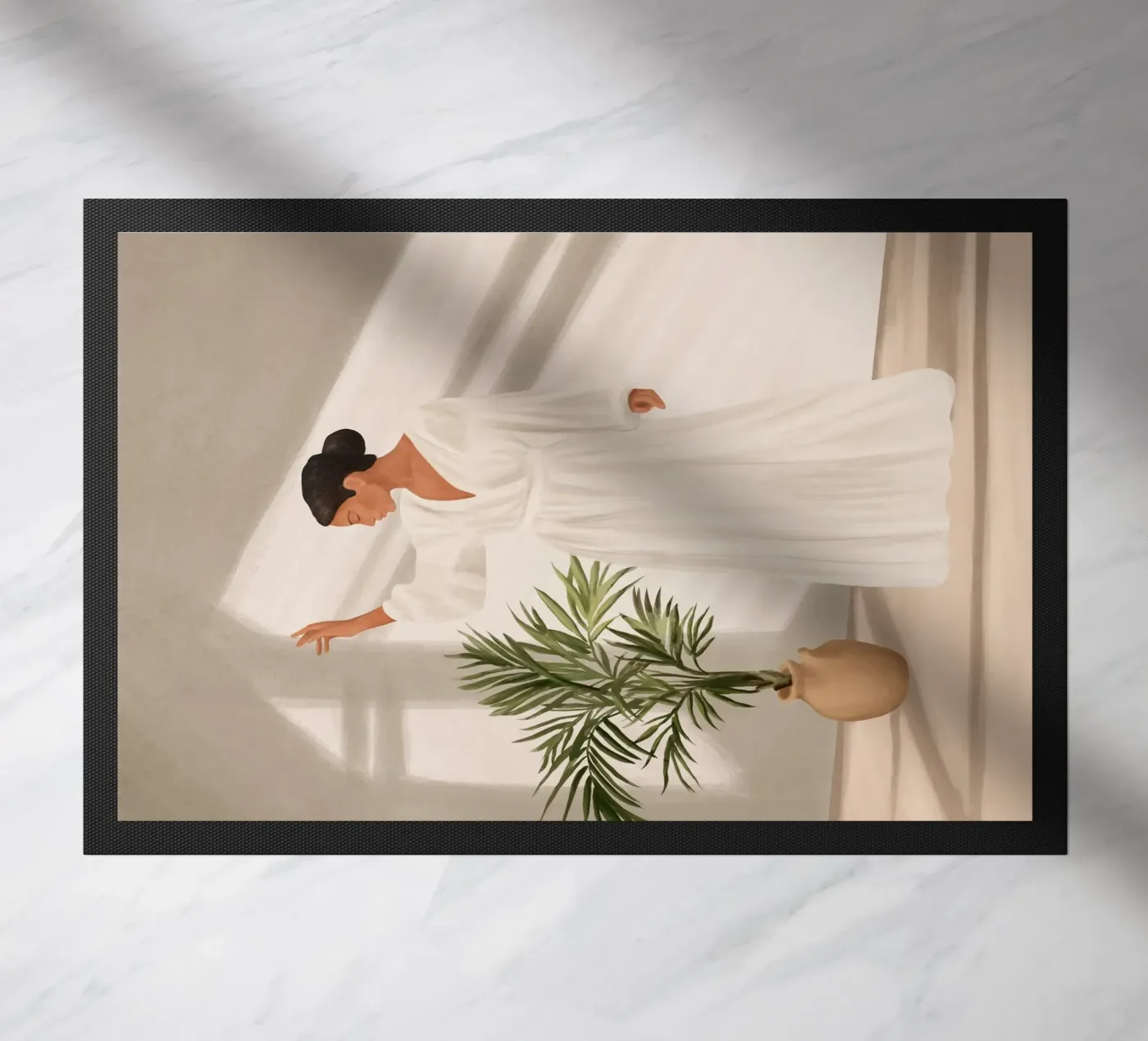 Opened Window deurmat van cityart