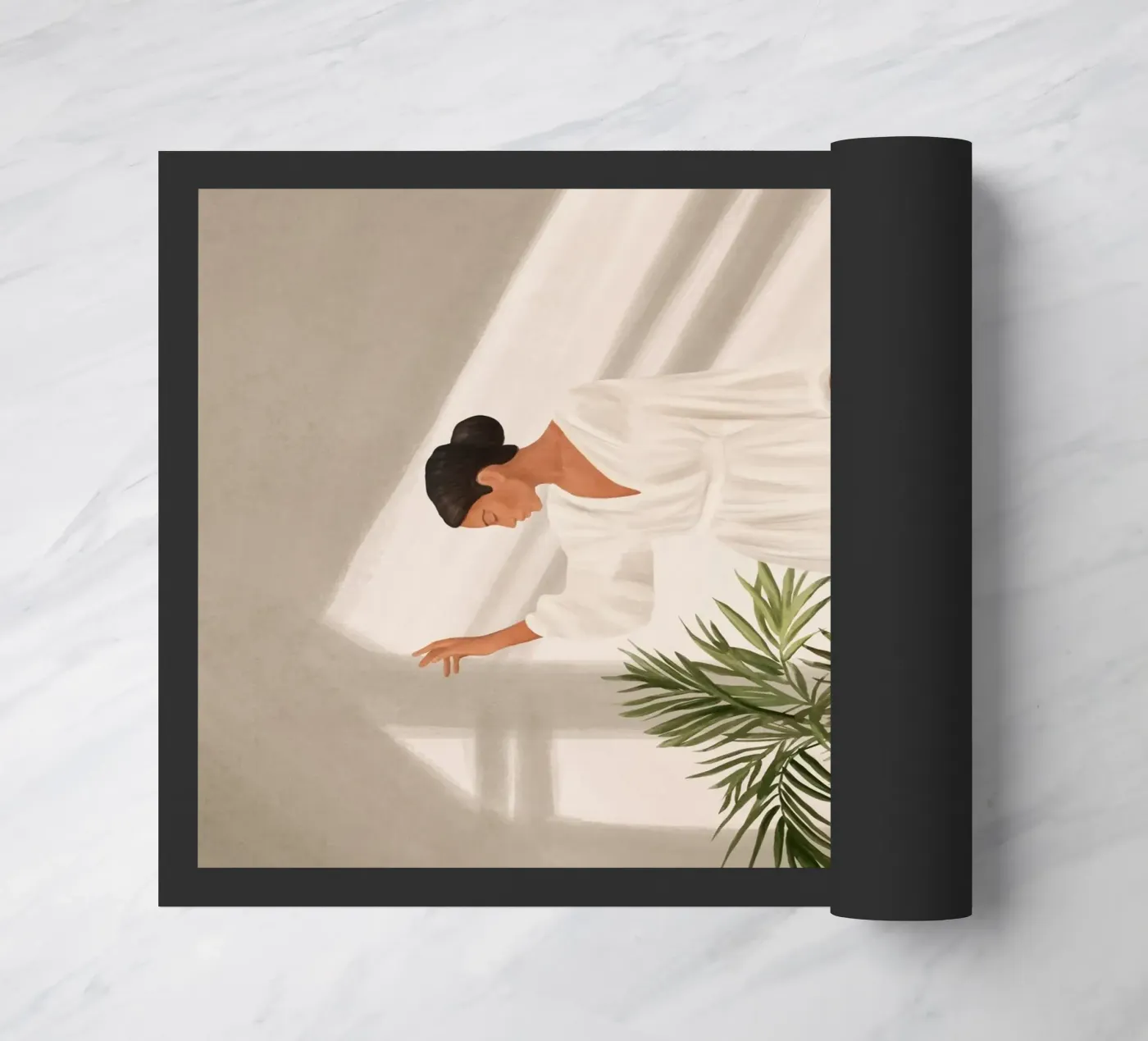 Opened Window deurmat van cityart