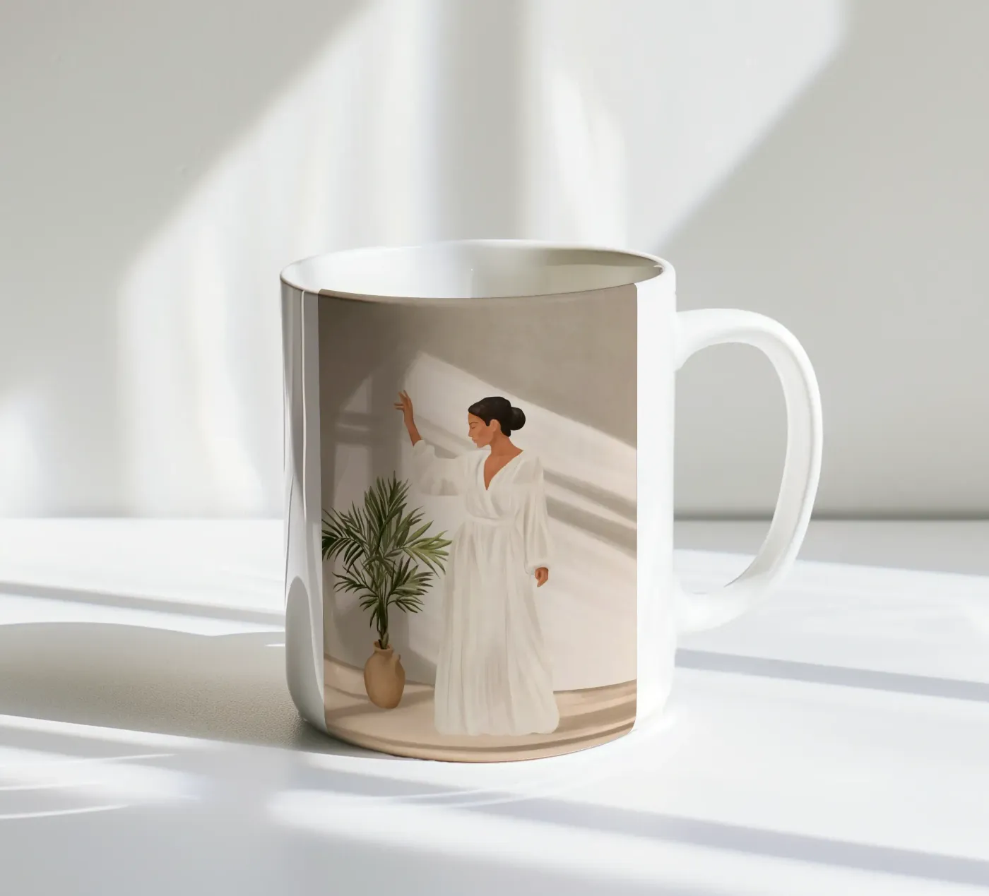Opened Window ceramic mug by cityart