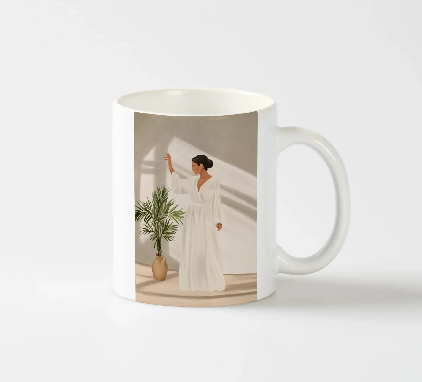 Opened Window ceramic mug by cityart