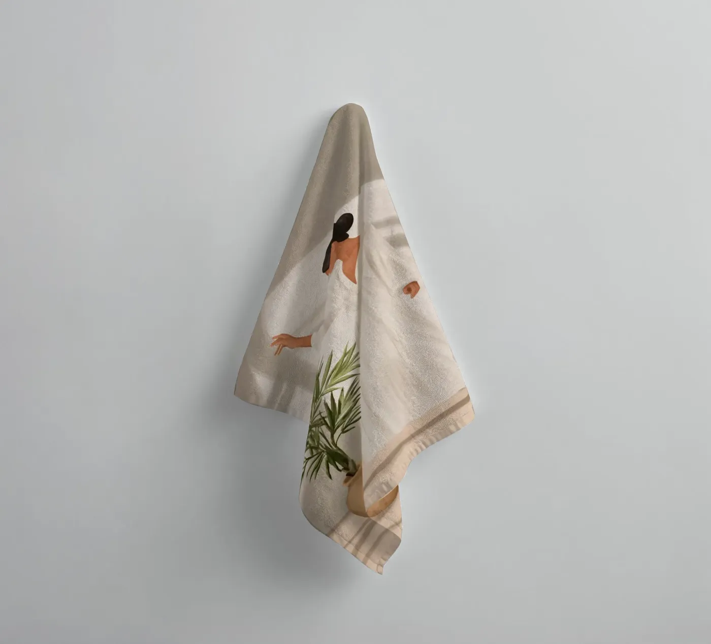 Opened Window serviette de bain de cityart