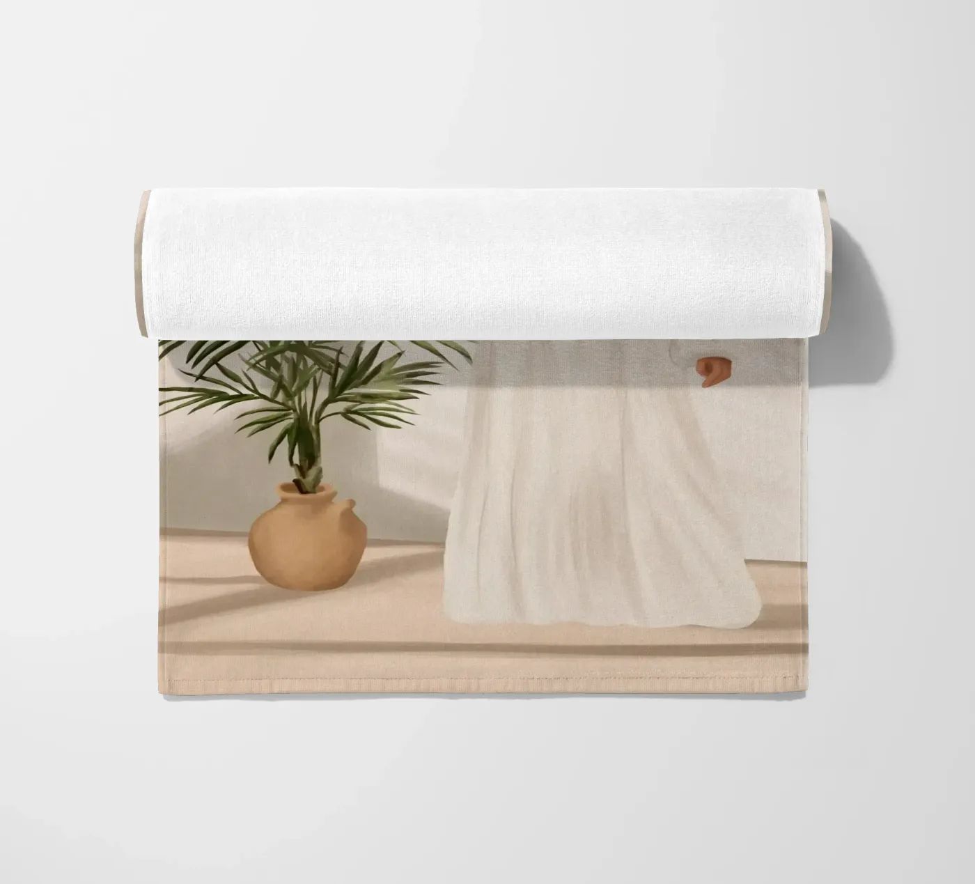 Opened Window strandhanddoek van cityart