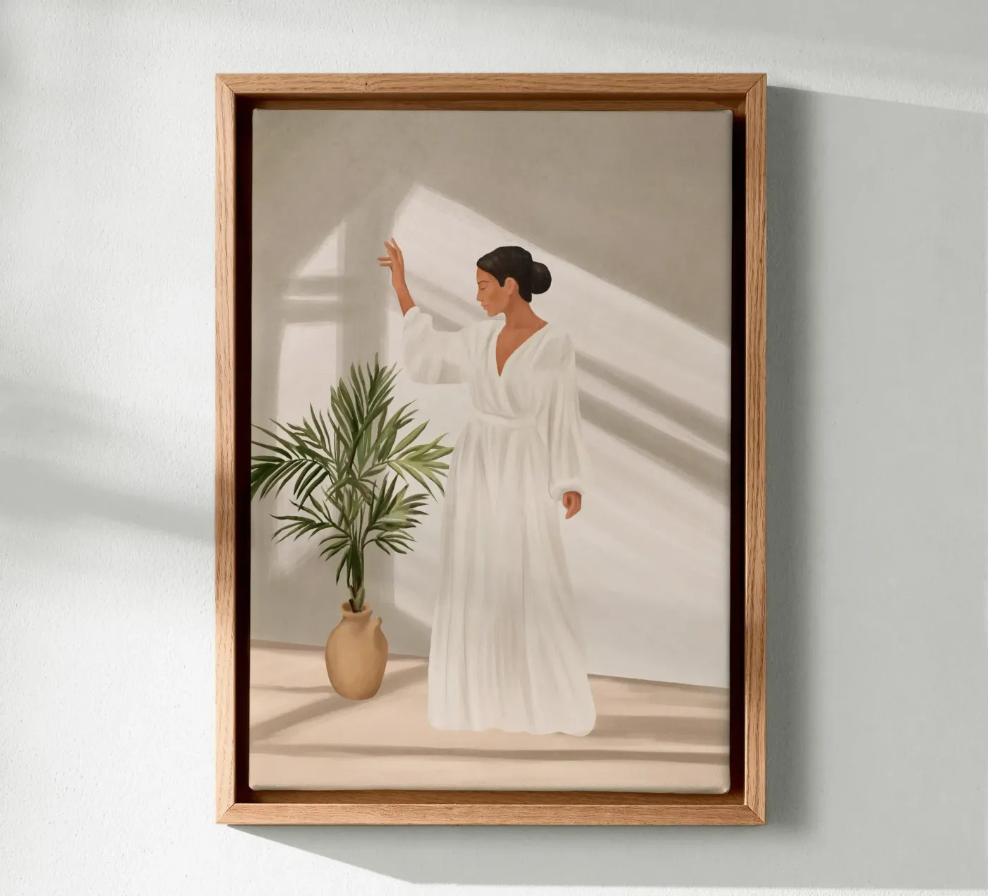 Opened Window canvas by cityart